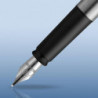 Ручка перова Waterman ALLURE Chrome CT FP F + Картриджі Mini блістер 13 314b2