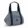 Женская сумка Kipling ART MINI Navy Sign Jq (8DM) KI8028_8DM