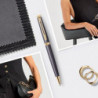 Ручка шариковая Waterman HEMISPHERE Metallic Lava Black GT BP 22 090