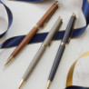 Ручка шариковая Waterman HEMISPHERE Metallic Lava Black GT BP 22 090