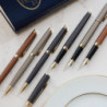 Ручка перьевая Waterman HEMISPHERE Metallic Stone Grey GT FP F 12 091