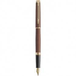 Ручка перова Waterman HEMISPHERE Metallic Copper Red GT FP F 12 092