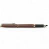 Ручка перова Waterman HEMISPHERE Metallic Copper Red GT FP F 12 092