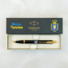 Ручка шариковая Parker IM CITY Black GT BP Герб Киева 22032_C0010u