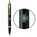 Ручка кулькова Parker IM SPECIAL Black GT BP Емблема СБУ 22032_P0030u