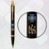 Ручка кулькова Parker IM SPECIAL Black GT BP Емблема СБУ+ Тризуб СБУ 22032_P1035u