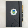 Набор Parker IM SPECIAL Black GT BP Эмблема МВД (шариковая ручка + блокнот Parker)