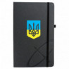 Набір Parker IM UKRAINE Black GT BP Тризуб синьо-жовт. (кулькова ручка + блокнот Parker)
