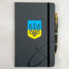 Набір Parker IM UKRAINE Black GT BP Тризуб синьо-жовт. (кулькова ручка + блокнот Parker)