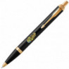 Набор Parker IM UKRAINE Black GT BP Цветы (шариковая ручка + блокнот Parker)
