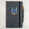 Набор Parker IM UKRAINE Black GT BP Трезубец-ласточка (шариковая ручка + блокнот Parker)