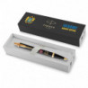 Ручка кулькова Parker IM ARMY Black GT BP Емблема ЗСУ + Тризуб ЗСУ (золотий) 22032_W1015u