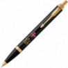 Ручка кулькова Parker IM ARMY Black GT BP Емблема ЗСУ + Тризуб ЗСУ (золотий) 22032_W1015u