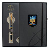 Набір Parker IM UKRAINE Black GT BP Палаючий Тризуб (кулькова ручка + блокнот Parker)