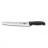 Ніж кондитерський Victorinox Dual Grip 26см хвил чорн 5.2933.26D