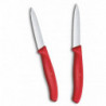 Набор ножей для очистки овощей Victorinox Swiss Classic 2 ножа крас 6.7691.2C1