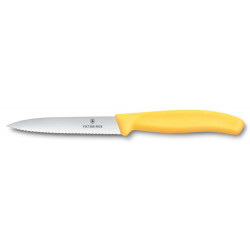 Нож для овощей Victorinox Swiss Classic 10см волн желт 6.7738.C1