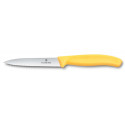 Нож для овощей Victorinox Swiss Classic 10см волн желт 6.7738.C1