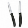 Набір ножів для чищення овочів Victorinox Swiss Classic 2 ножа чорн 6.7793.2