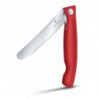 Складаний ніж для пікніка Victorinox Swiss Classic 11см черв 6.7801.FC1