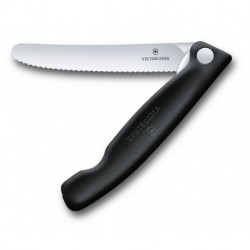 Складной нож для пикника Victorinox Swiss Classic 11см волн черн 6.7833.F