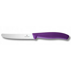 Нож для томатов Victorinox Swiss Classic 11см волн фиол 6.7835.C1