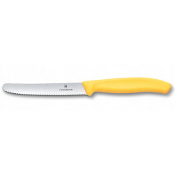 Нож для томатов Victorinox Swiss Classic 11см волн желт 6.7838.C1