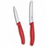 Набор для очистки овощей Victorinox Swiss Classic 2 ножа крас 6.7111.2C1