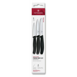 Набор ножей для очистки овощей Victorinox Swiss Classic 3 ножа черн 6.7113.34