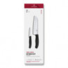 Набор кухонных ножей Victorinox Swiss Classic 2 ножа черн 6.7133.21G