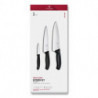 Набор кухонных ножей Victorinox Swiss Classic 3 ножа черн 6.7133.3G
