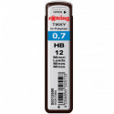 Грифели Rotring 0,7мм HB (12) S0312690