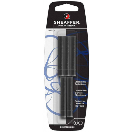 Картриджи Sheaffer черн. 5шт Sh963306
