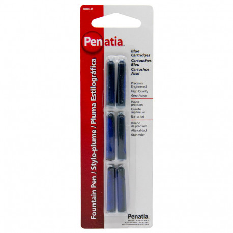 Картриджі Penatia син./6шт. Pn800431