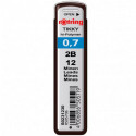 Грифели Rotring 0,7 мм 2B (12) S0231230