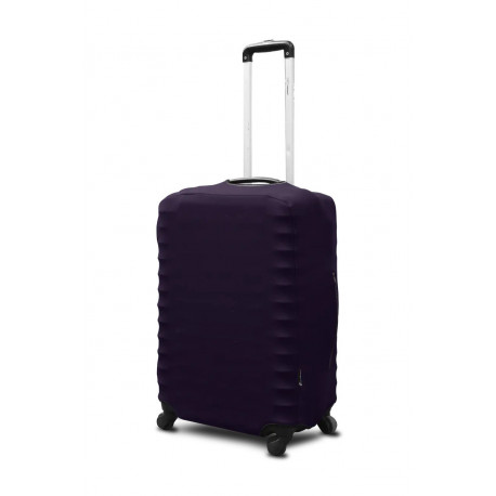Чехол Coverbag неопрен на чемодан M баклажан Высота 55-65см CvN0108M