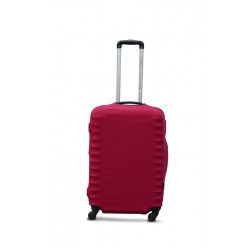 Чехол полиэстер на чемодан L бордо Высота 65-80см Coverbag CvP0203L