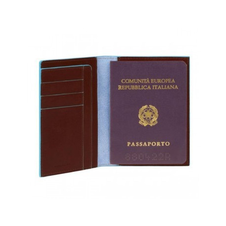 Обложка для паспорта Piquadro Blue Square