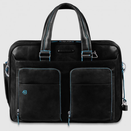 Портфель Piquadro Blue Square (B2) Black CA2765B2-N