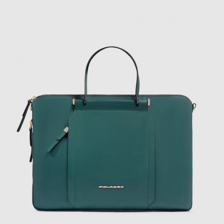 Сумка для ноутбука Piquadro Circle (W92) Teal-Light Blue CA4021W92_OTAV
