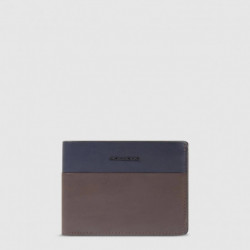 Портмоне Piquadro Harper (AP) Blue-Dark Brown PU257APR_BLUTM