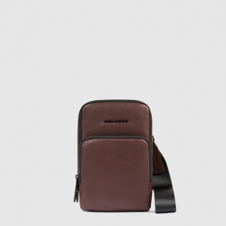 Сумочка для смартфона Piquadro Harper (AP) Dark Brown AC6851APR_TM