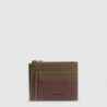 Кредитниця Piquadro Harper (AP) Green-Brown PP6854APR_VETM