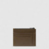 Кредитниця Piquadro Harper (AP) Green-Brown PP6854APR_VETM