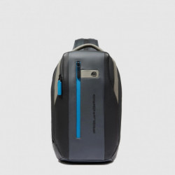 Монорюкзак Piquadro Urban (UB00) Black-Grey CA6801UB00_NGR