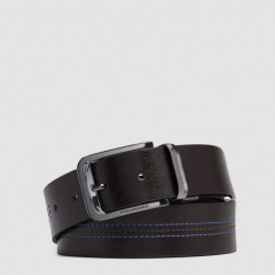 Ремень Piquadro Blue Square (B2) Cognac-Black CU6742B2-MON