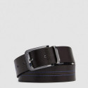 Ремень Piquadro Blue Square (B2) Cognac-Black CU6742B2-MON