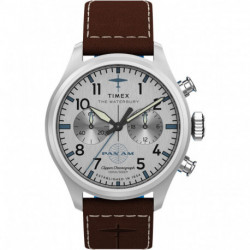 Мужские часы Timex WATERBURY Ace Pan Am Chrono Tx2y38700 Мужские часы Timex WATERBURY Ace Pan Am Chrono Tx2y38700