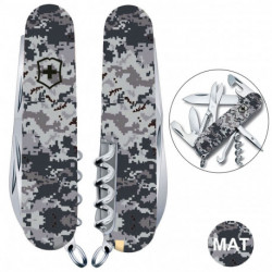 Складной нож Victorinox CLIMBER ARMY Пиксель синий 1.3703.3.W3942p