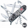 Складной нож Victorinox HUNTSMAN ARMY Пиксель синий с крас. Лого 1.3713.3.W3943p
